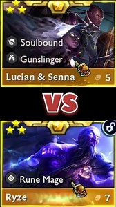 ⭐⭐⭐ RYZE VS SENNA | TFT #tft