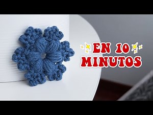 How to Crochet a Snowflake QUICKLY | Christmas Crochet Tutorial