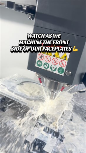 Machining the front side of our custom housing faceplates. Precision in every pass 👌 Check it out for the final result! #merillatracing #customfabrication #suspension #metalwork #cnc #cncmachining #fabricator #rearend #dragracing #dragrace #smallbusiness #checkusout #shopnow | Merillat Racing LLC