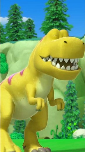 T-Rex Dancing Song 🦖💃 Fun Dinosaur Dance for Kids | Smart Bunny TV