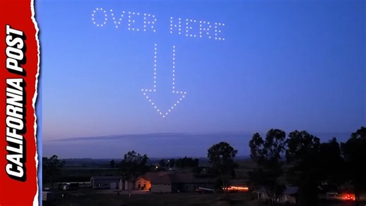 Central California man goes viral for using drones to give directions to his house