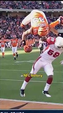 Do you know who is the king of front flip touchdowns in NFL history #nfl #usa #fyp