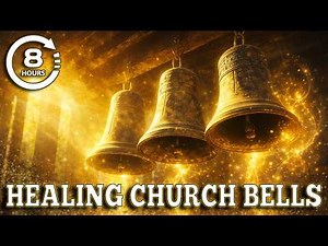Church Bells Ringing 8 hours: Relaxing Bells Sound for Meditation & Healing | Energy Cleansing 🔔