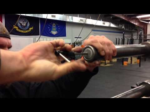 How to Disassemble a First Generation Barbell
