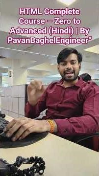 HTML Zero to Advance Course in Hindi | Complete HTML Tutorial for Beginners 2025 - 2027 #udemyclone