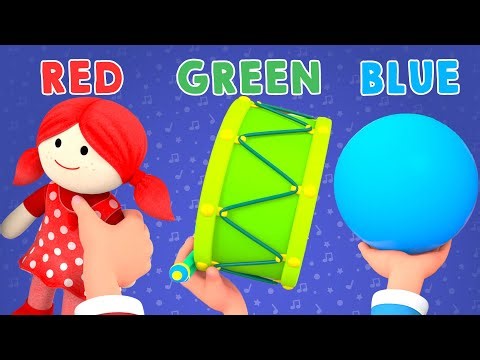Color Learning with Toys🎨 Little Baby Bum Nursery Rhymes | Colors For Kids | Toddler Learning Songs