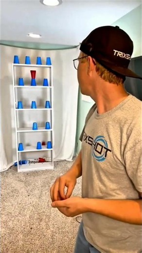 World's Craziest Ping Pong Trick Shot 🤯 #trickshots #youtube #satisfying #shortsfeed