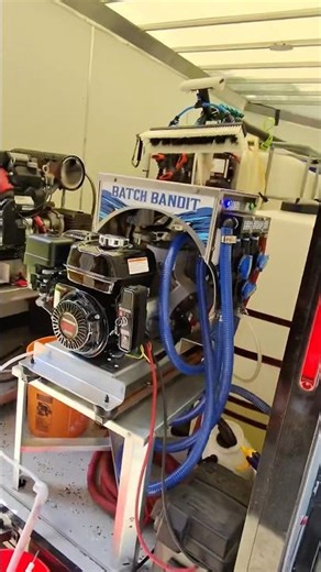Running the Comet P40 soft wash system with a GX200 & Batch Buster Setup