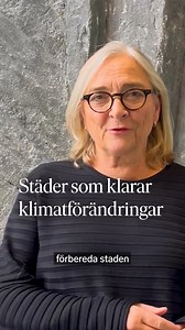 4.3K views · 39 reactions | Går det att vackra städer med hållbarhet och motståndskraft? Om konsten att bygga städer som står pall för klimatförändringar i ”Förmiddag med”. Lyssna i Sveriges Radio Play: https://sverigesradio.se/avsnitt/sa-far-vi-stader-som-star-pall | Sveriges Radio P1 | Facebook