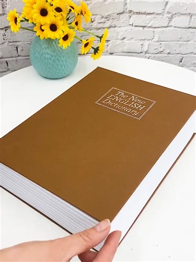 怎么也想不到还有这样的保险箱，仿真书本设计，密码解锁，保密性超强#抖音有好货