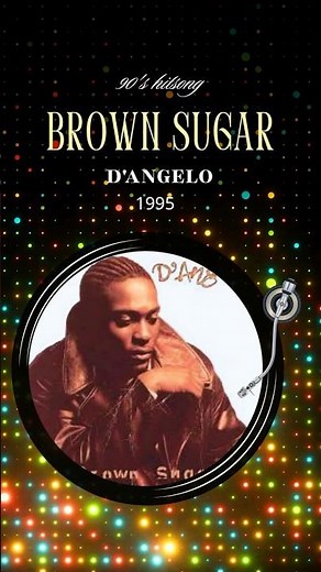 MUSIC｜D'Angelo - Brown Sugar (1995) #90srnb #neosoul #soulmusic #ep328