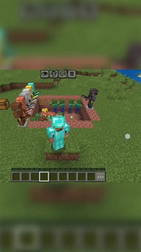 15 Zombies vs. All Armor!Which one survives the 🛡️💀#Minecraft #Shorts #Gaming