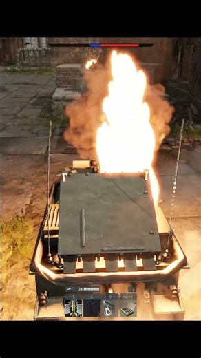 War Thunder: Striker is good for firing over the top of stuff