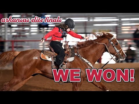 Arkansas Elite Finals Champions!! Barrel Race Vlog!