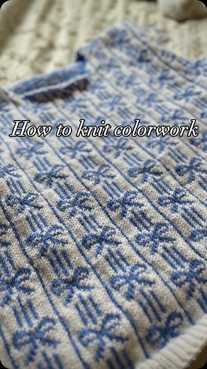 Bailey Baird on Instagram: "Tips for knitting colorwork⬇️ 1) Don’t let your stitches bunch up on your needles. Right before you change colors, spread the stitches out that are on your needles. This will help create even floats! 2) Color dominance does make a difference to the stitch definition. Make sure that your main color floats pass over the top of the contrast color floats. To help keep track, knit in English style for the main color and continental style for the contrast color. 3) Swatch a