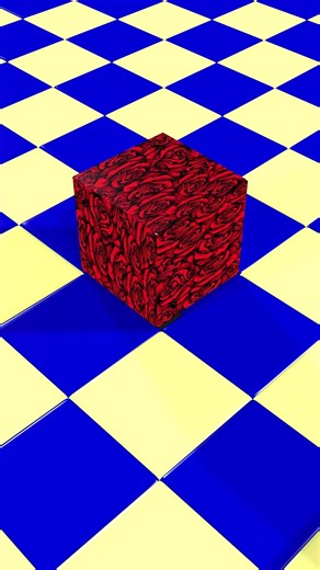 Rubik's cube falling into infinite loop 2 #roblox #satisfying