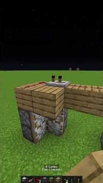 2x2 Flush Door Tutorial #minecraft #redstone #viralshort