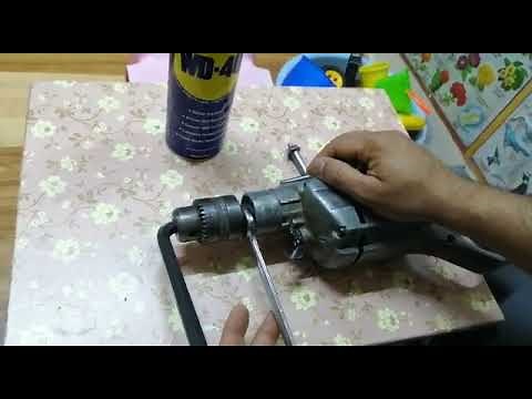 Makita drill machine chuck removal.
