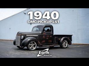 1940 GMC Pickup LS1 Rat Rod Truck For Sale Earth MotorCars #011