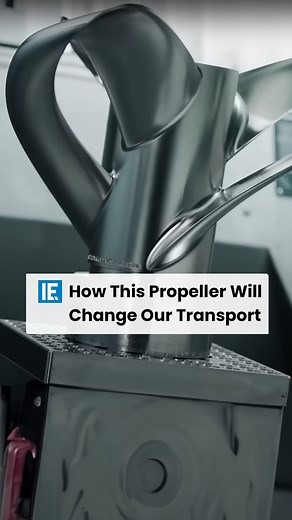Interesting Engineering on Instagram: "Transportation enters a new era with cutting-edge propellers, offering silent efficiency and eco-friendly benefits. #TransportRevolution #PropellerInnovation #GreenTransport #SilentTravel #EcoFriendlyPropellers"