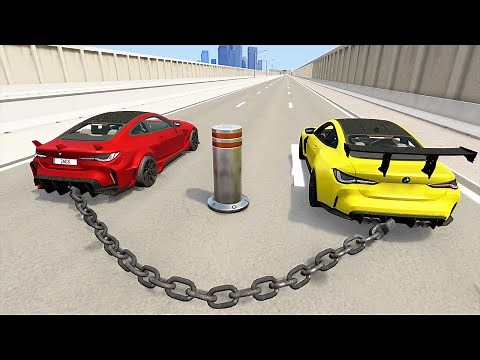 High Speed Crazy Crashes #4 Car Crashes - BeamNG Drive
