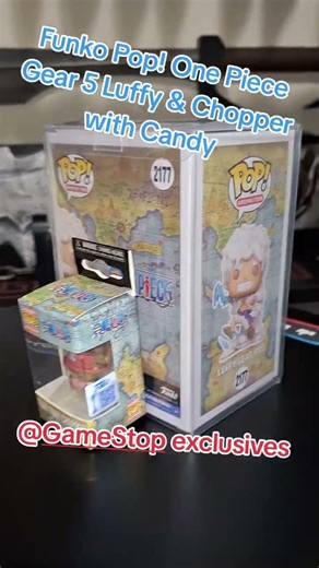 One Piece Funko Pop! Gear 5 & Chopper GameStop Exclusives #onepiece #funkopop #gear5 #monkeydluffy