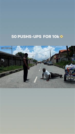 1.5M views · 78K reactions | The ice cream man got emotional, watch till the end ❤️ #pushupsChallenge #pushup #viralreelschallenge | Evaristus Edobeatu | Facebook
