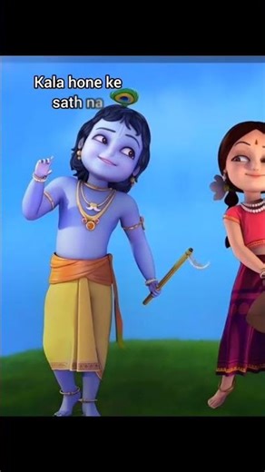 Radha: “Tujhse Gora Hun Main…” 😌 | Krishna Ka Pyara Jawab 💙 | Radha Krishna Cute Conversation
