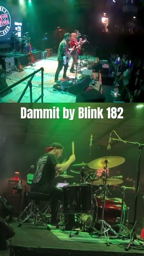 Dammit — blink-182 (Live Drum Cover) 🥁🔥#Shorts #blink182 #Dammit #PopPunk #LiveMusic