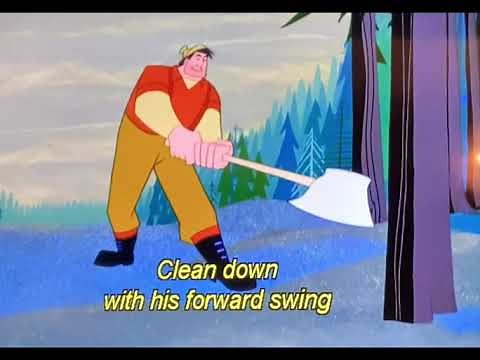 The Paul Bunyan Song HD, With Subtitles