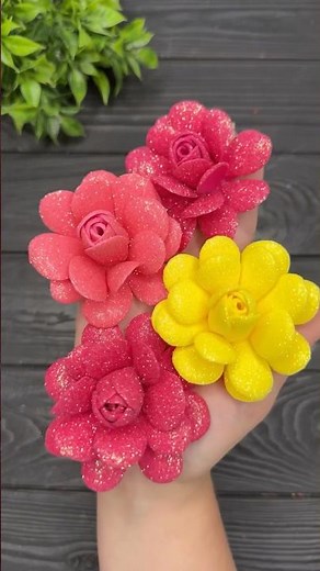 Amazing Roses from EVA Foam Easy Flowers DIY Tutorial Crafts