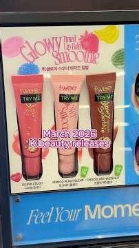 New March K beauty releases at Olive Young! 🫒