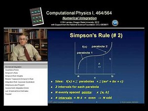 5.3 Numerical Integration (Quadrature)