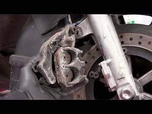 Honda GL1500:- Winter Brake Washout (Front) !