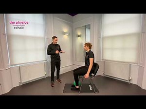 Ball Squeeze with Raise Exercise | Level 1 | The Physios