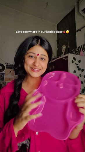 hehe😋💃🏻 #trending #kanjakpoojan #navratri #kanyabhojan #gifts #relatable #nostalgia