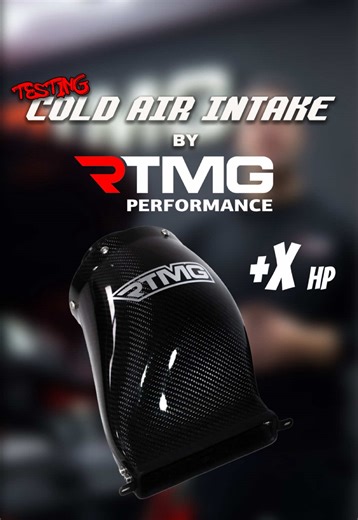 RTMG Carbon Air Intake At RTMG, every product is developed, manufactured and validated through real-world testing. Same car, same dyno conditions — air intake installed and measured again. Up to 7–10 HP, with consistent, repeatable results. Performance you can verify, not just claim #rtmg #tuning #performance #fyp #car