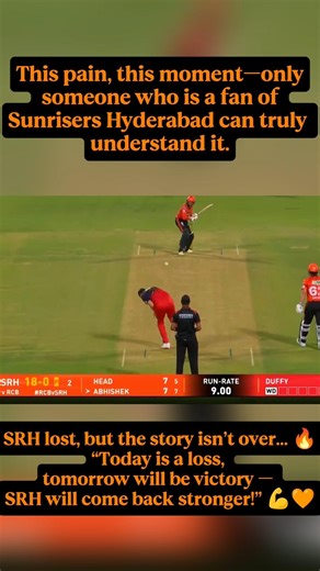 Ham log Match Kahan hare #ipl #rcbvssrh #srh #ipl2026 #rcbfans #cricket #t20cricket