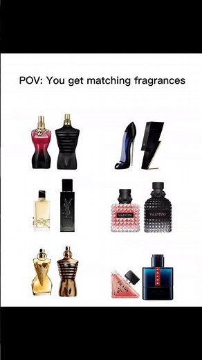 POV: Best Matching Couple Fragrances 👩‍❤️‍👨 (JPG, YSL, Prada)