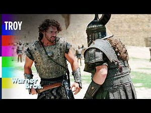 Troy | Hector Saves Paris From Menelaus | Warner Bros. Rewind