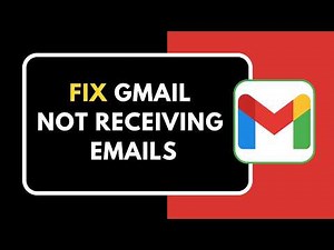 HOW TO FIX GMAIL NOT RECEIVING EMAILS