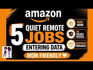 Amazon Entering Data Remote Support Jobs | Work From Home Guide