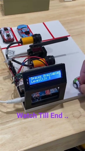 Car Parking Space Detection System #song #detection #carparking #model #project #school #exhibition