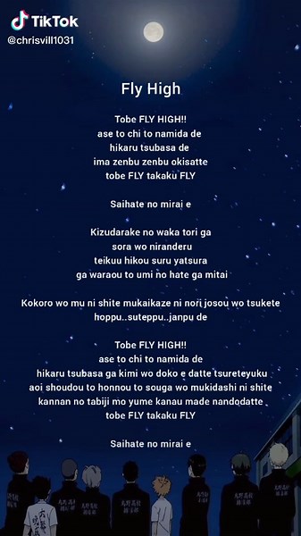 Fly High: The Ultimate Karasuno Anthem for Haikyuu Fans