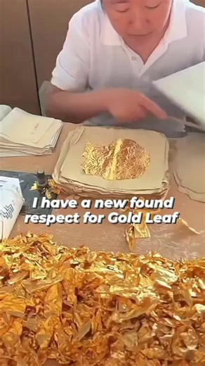 Discover the Art of Preparing Gold Leaf with this DIY Project