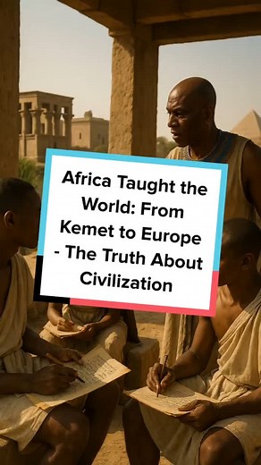 25K reactions · 14K shares | Africa Taught the World: From Kemet to...
