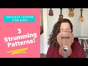 Three Cool Strumming Patterns (Beginner-friendly!)— Little Ukes (Ukulele lesson for KIDS)