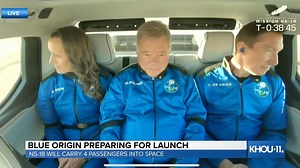 Watch: William Shatner blasts off into space | LBC