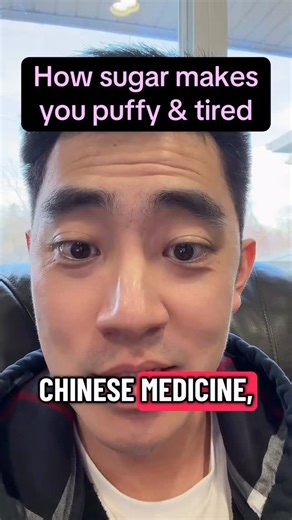 Your TCM Guide on Instagram: "Sugar isn’t just about calories — in Traditional Chinese Medicine, it weakens digestion and creates dampness, one of the biggest roots of chronic inflammation. If you’re always bloated, swollen, foggy, or low-energy… this might be why. Clear dampness → clear inflammation → feel lighter again. #tcm #traditionalchinesemedicine #inflammation #dampness #holistichealth"