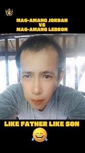 18K views · 86 reactions | Mag-amang Jordan vs mag-amang Lebron...King of airballs #likefatherlikeson | Earl Enduma | Facebook